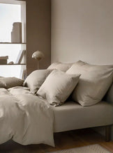 Last inn bildet i Galleri-visningsprogrammet, Høie | Harmoni | Sengesett i steinvasket sateng | Beige