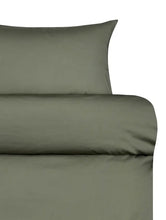 Last inn bildet i Galleri-visningsprogrammet, Høie | Harmoni | Sengesett i steinvasket sateng | Dempet grønn