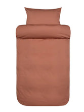 Last inn bildet i Galleri-visningsprogrammet, Høie | Harmoni | Sengesett i steinvasket sateng | Dus Terrakotta