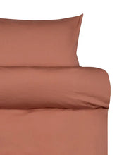 Last inn bildet i Galleri-visningsprogrammet, Høie | Harmoni | Sengesett i steinvasket sateng | Dus Terrakotta