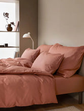 Last inn bildet i Galleri-visningsprogrammet, Høie | Harmoni | Sengesett i steinvasket sateng | Dus Terrakotta