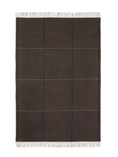 Last inn bildet i Galleri-visningsprogrammet, Monte Viso pledd | 130x200 cm | Mørk Brun