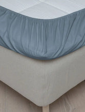 Last inn bildet i Galleri-visningsprogrammet, Høie | Jersey | Laken i Ekstra Fin Bomull | Jeansblå