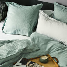 Last inn bildet i Galleri-visningsprogrammet, Georg Jensen Damask | Facet | Sengesett i Egyptisk Bomull | Grønn