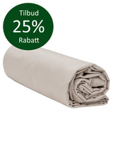 Last inn bildet i Galleri-visningsprogrammet, Høie | Elegance | Flatt Laken i Egyptisk Bomull | Beige
