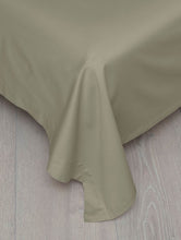 Last inn bildet i Galleri-visningsprogrammet, Høie | Elegance | Flatt Laken i Egyptisk Bomull | Dus grønn
