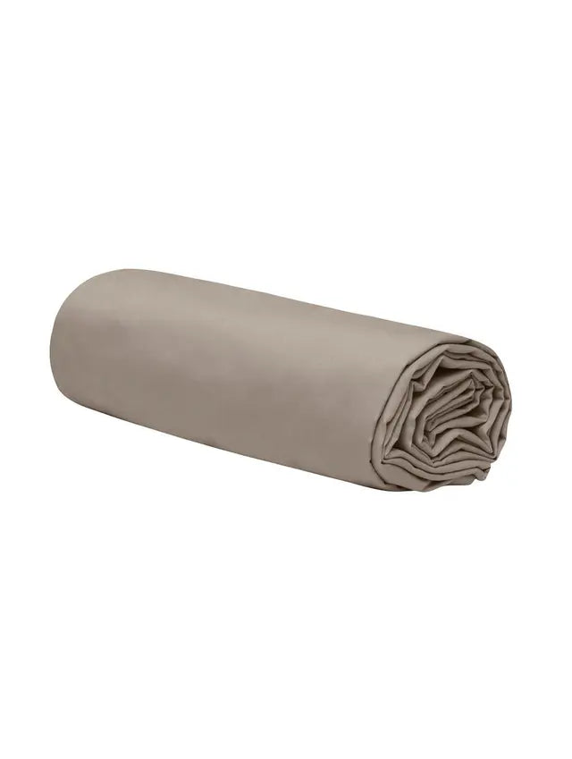 Høie | Harmoni | Formsydd Laken i Sateng | Beige