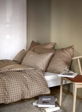 Last inn bildet i Galleri-visningsprogrammet, Høie | Storm sengesett i Flanell | Karamellbrun
