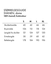 Last inn bildet i Galleri-visningsprogrammet, Høie | Svanen | Morgenkåpe | Hvit
